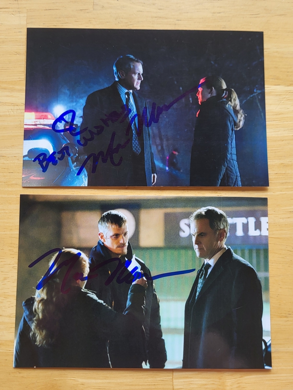 Mark Moses The Killing Desperate Housewives Hand Signed 4x6 Autograph Photos